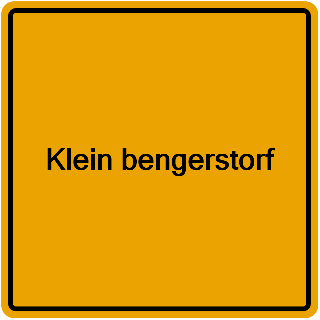 Einwohnermeldeamt24 Klein bengerstorf